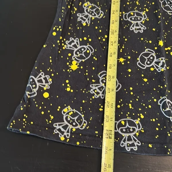 Disney Star Wars Princess Leia Graphic T-Shirt Black Yellow XL‎ Ladies - Image 2