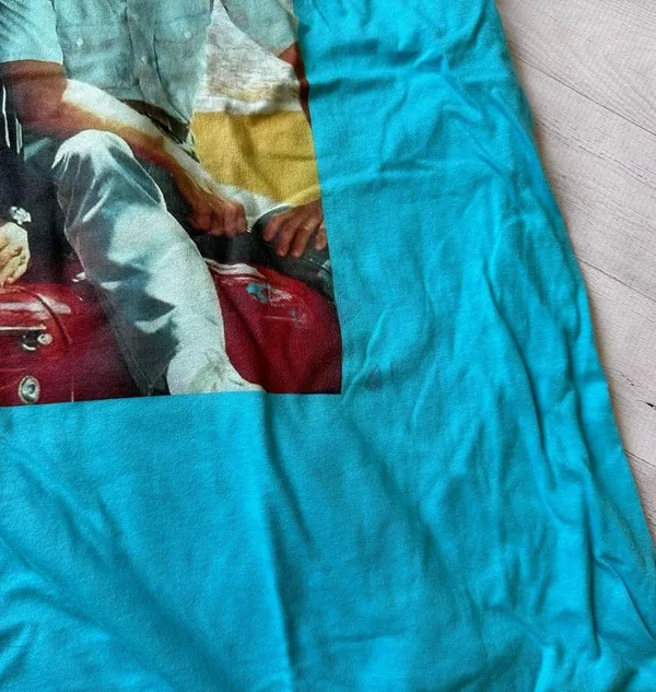 Riptide TV Graphic T-Shirt Bella Canvas Unisex 2XL Turquoise Retro Tee - Image 5