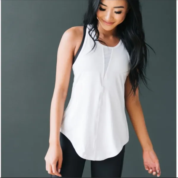 Zyia NWT Active Effortless White Tank Top  XXL - Image 2