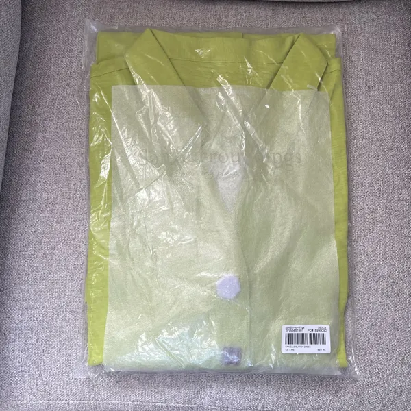 NEW NWT Soft Surroundings Lime Green Midi Dress - Image 13
