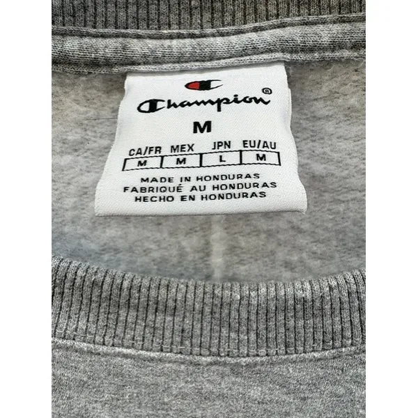 Champion Sportswear University Pioneers Rebels Sweatshirt Gray Medium - Image 3