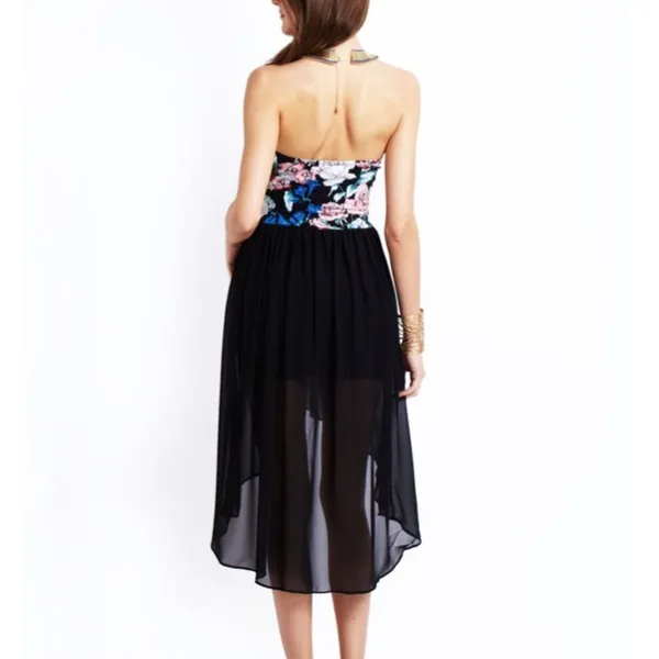 Motel Rocks Chika Strapless‎ Floral Dress - Image 2