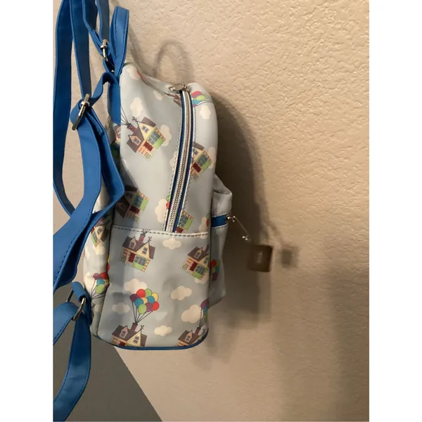 Loungefly Disney Pixar Up House Balloons Mini Backpack Soft Tag - Image 6