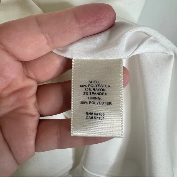 Harper Rose NWT Classic‎ White Knee Length Dress Size 6 - Image 7