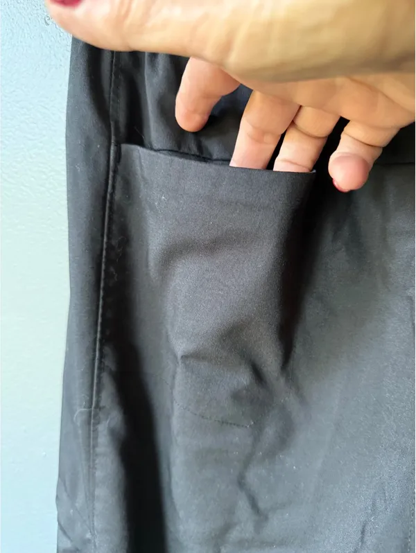 Healing Hands Black Drawstring Cargo Jogger Pants - Image 8