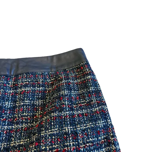 Abercrombie & Fitch Super Short Mini Skirt Wool Plaid Retro Size 10/30 Women's - Image 9