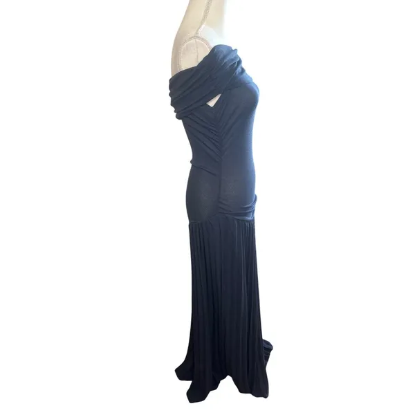 LIONESS Field Of Dreams Dress in Navy Small New Womens Maxi Gown - Image 5
