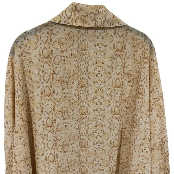 Show me Your Mumu Johns‎ Button Down Shirt in Desert Snake Beach Coastal Size M - Image 9