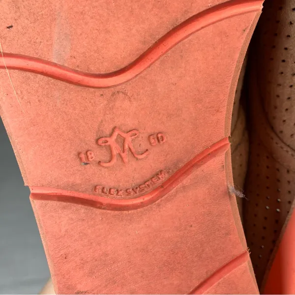 Johnston & Murphy Bree Tan Perforated Suede Lace Up Shoes Peach Womens 7.5‎ - Image 12