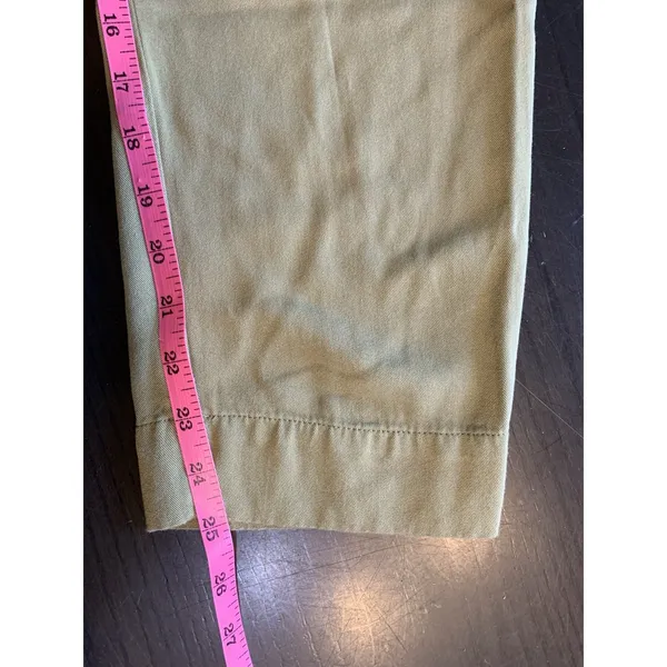 Anthropologie Dolan Left Coast‎ Pants Womens Medium Green Ankle Flowy Soft Comfy - Image 13