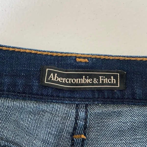 NWOT |‎ Abercrombie & Fitch women’s denim shorts distressed hem — 25” waist - Image 6