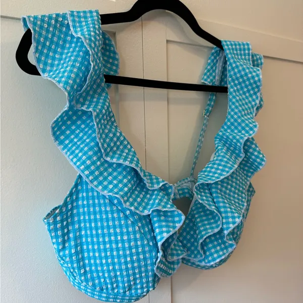 Lily Pulitzer Women’s NWOT Aelin Crinkle Bikini Top‎ Size 14 - Image 15