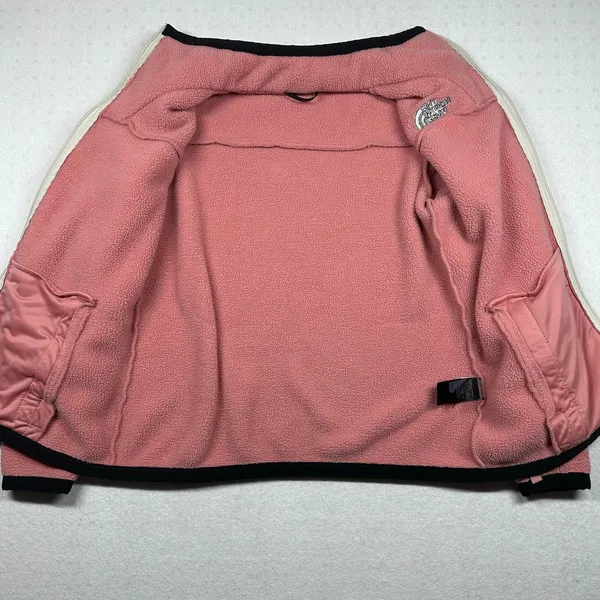 The North Face Womens Fleece Jacket Small Pink Full Zip Cozy Sherpa - Image 4