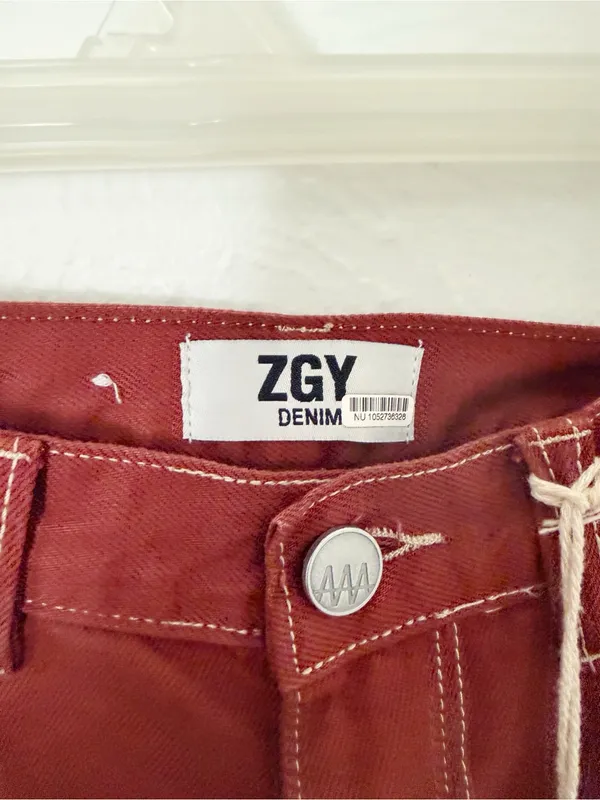NWT Free People ZGY Hi & Loose Super High Rise Jeans Sz 27 - Image 4