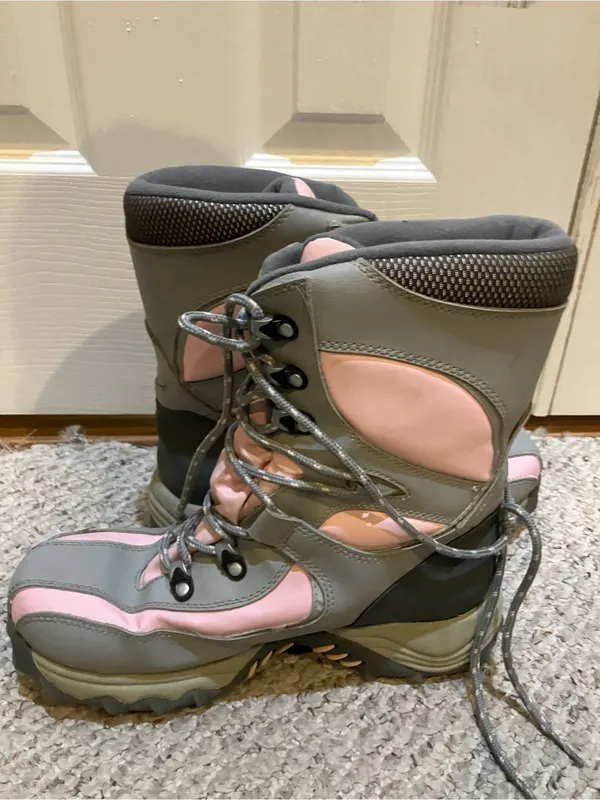 Lake & Trail Snow/hiking Boots Gray Size 10 - Image 4