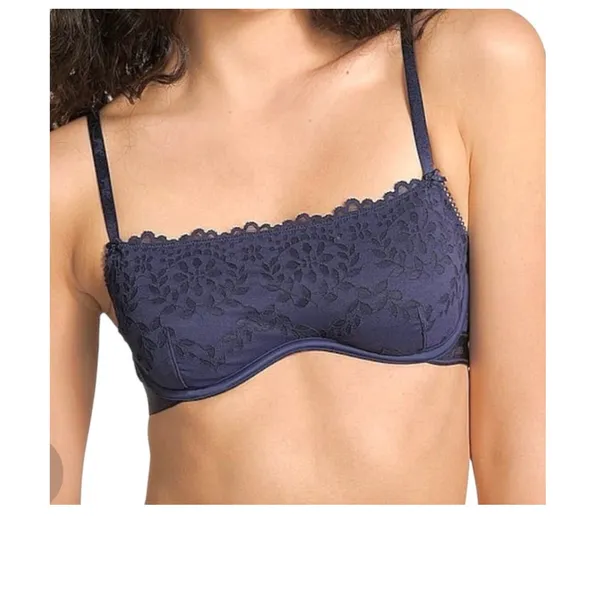 PINK Victoria’s Secret large Wink unlined lace scoop bra BC3 3222 - Image 2