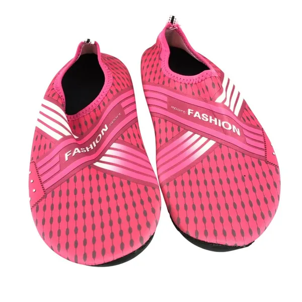 Fashion Functional Shoe Womens Water Shoes Fabric Slip On Pink Size 9 - Image 2