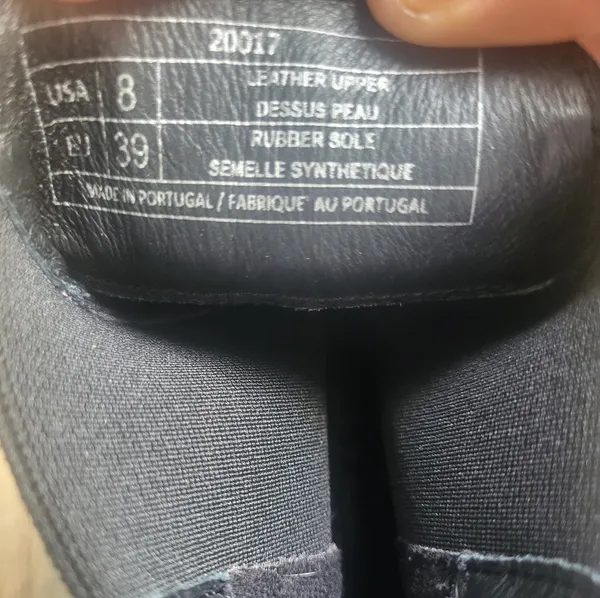 Black Chelsea Boot - Antonio de Faria size 8 - Image 5