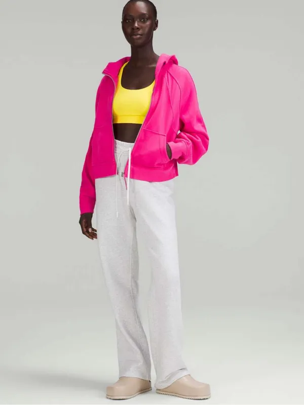 Lululemon Scuba Oversized Full Zip Sonic Pink Size XS / S - Image 2