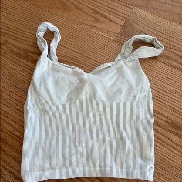 PINK - Victoria's Secret Seamless cream tank - Image 2