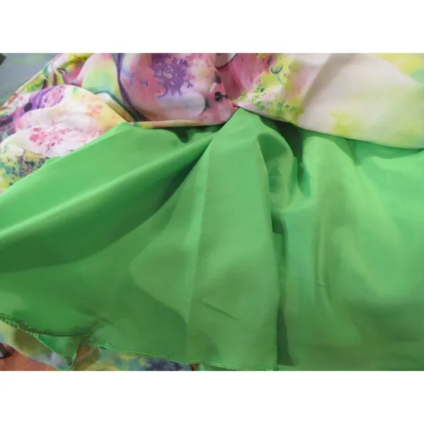 Let’s Fashion XS Colorful Formal Homecoming Dress Knee Length Multicolor Sequins - Image 7