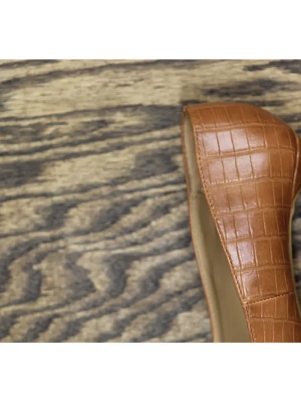 NWT Journee Collection Tru Comfort Foam Square Toe Mid Heel Pumps Brown 7M - Image 13
