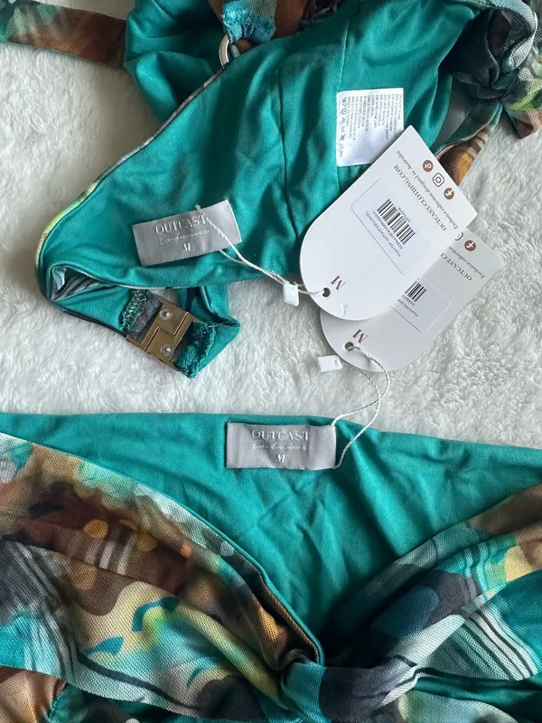 Outcast Clothing Milani Crop Top Milani Skirt In Metamorphosis - Image 7