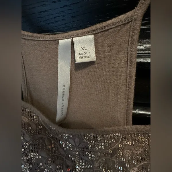 Lauren Conrad sequin tank, size XL - Image 3