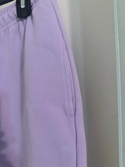 Fabletics Go To Slim Sweatpants Hazy Iris Sz M - Image 3