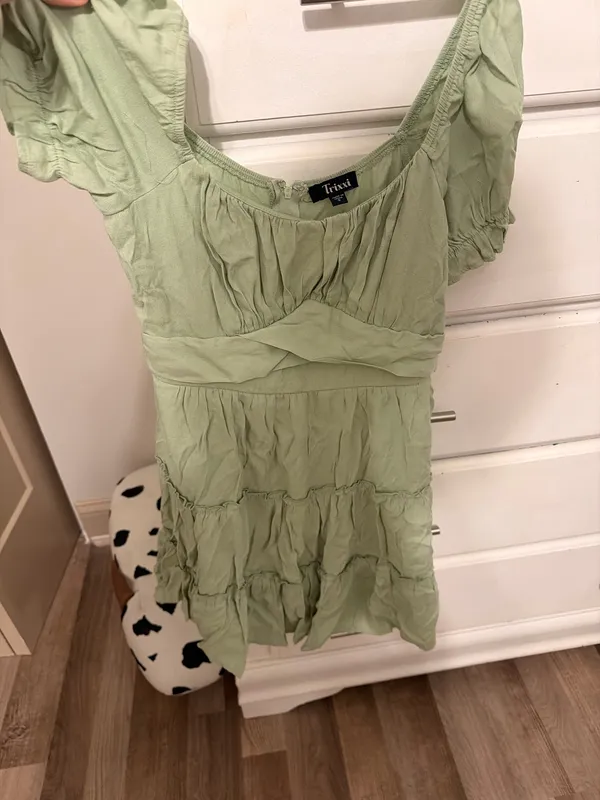 Green Sun Dress Size XS - Image 3