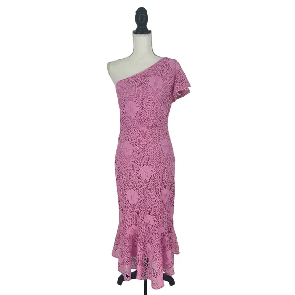Shoshanna Antonella One-Shoulder Dress‎ - Image 2