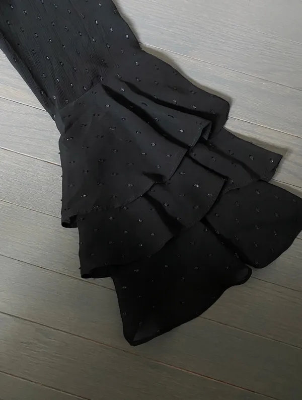 Forever 21 contemporary mesh crop top with bell sleeve - Image 12