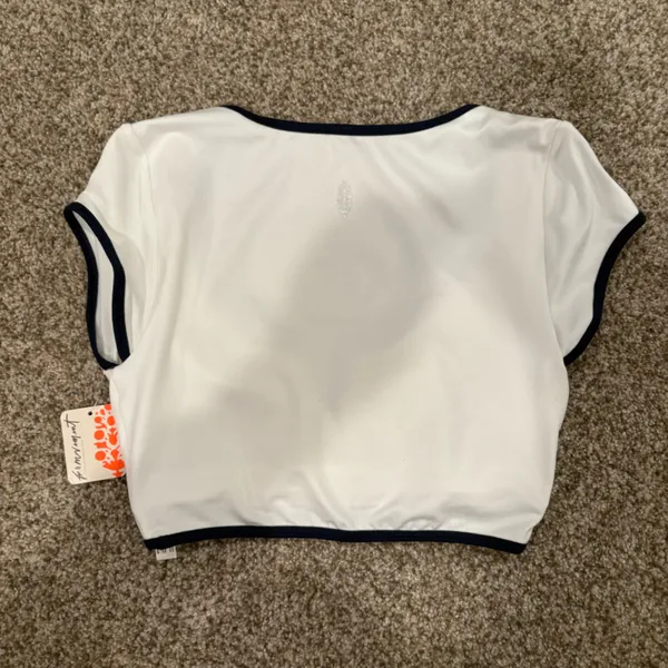 NWT Free People Pipe Dream Baby Tee | Size: Small - Image 4