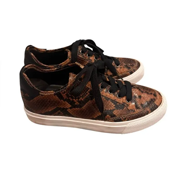 Rag & Bone RB Army Low Sneakers In Golden Brown Size 39.5 - Image 4
