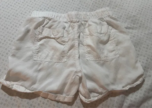 Workshop Republic Clothing Women’s White Shorts - Image 3