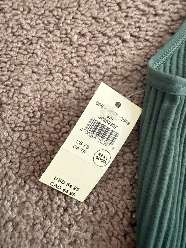 Aerie Top Cropped Tank Ribbed - Image 4