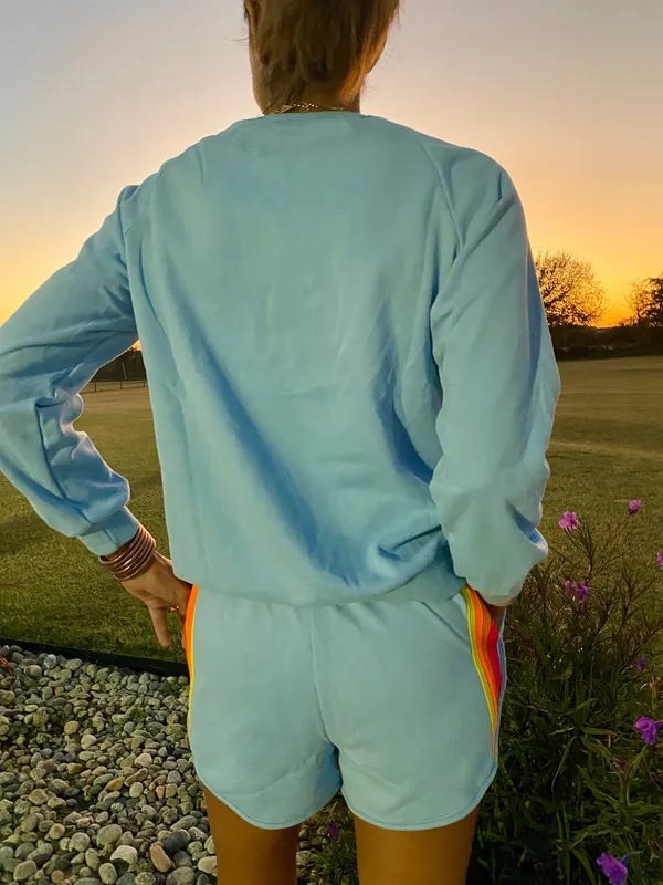 Blue shorts set - Image 2