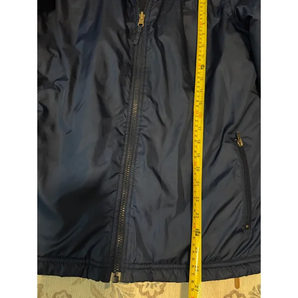 LL Bean Women's Thermolite Active Jacket Medium Navy Blue Full Zip OUW49 - Image 2