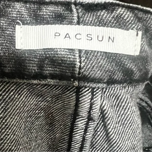Pacsun black gray mom jeans - Image 6