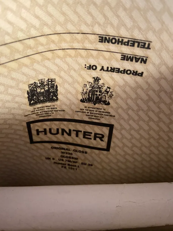 Hunter Gray Tall Boots - Image 5