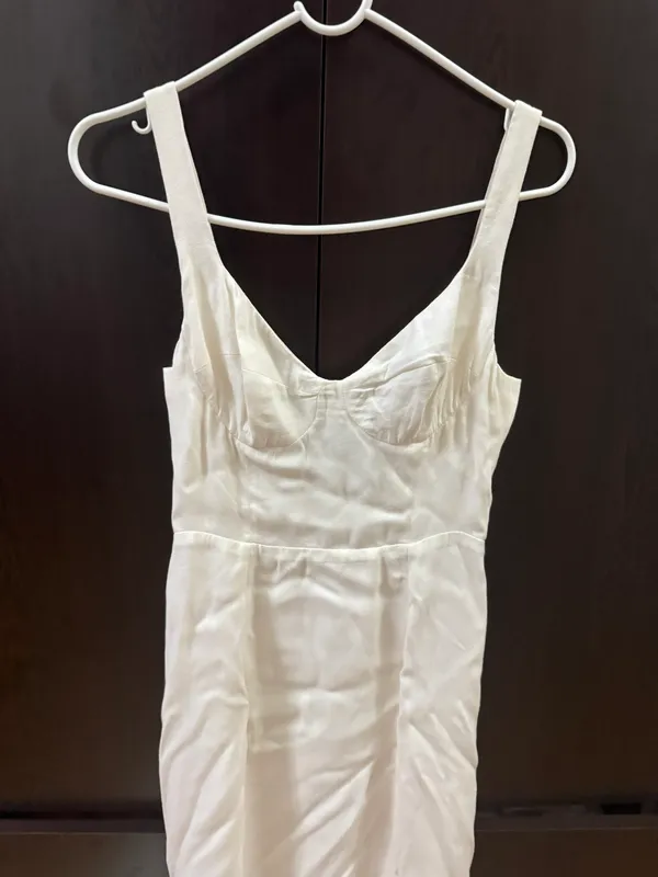 Reformation White Bridal Dress - Image 3