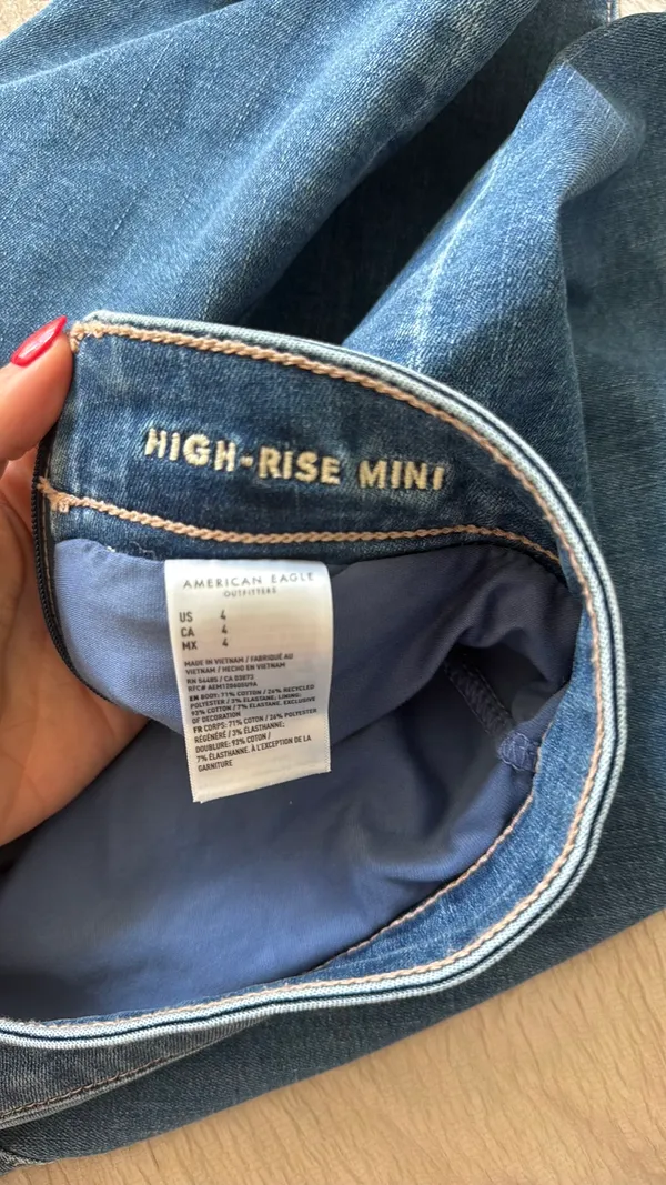 American Eagle Mini Skirt Denim - Image 2