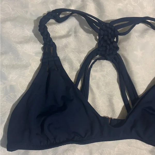 Frankie's Bikinis Deep Blue Bikini top - Image 9