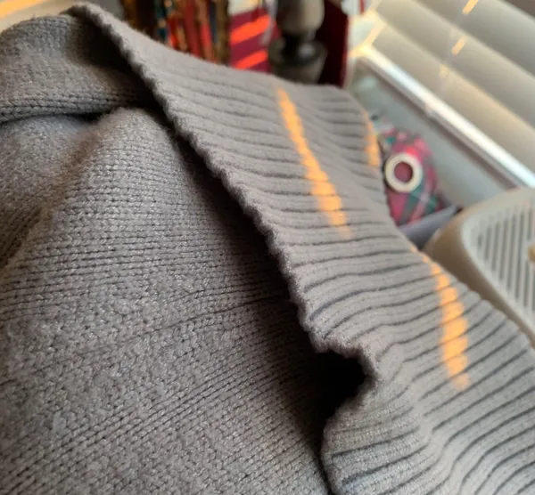 Forever 21 Gray Sweater Knit Foldover Bootcut Pants - Image 11