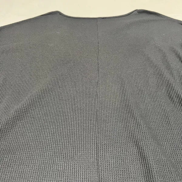 Women's Black V-Neck Long Sleeve Thermal Top - Image 6