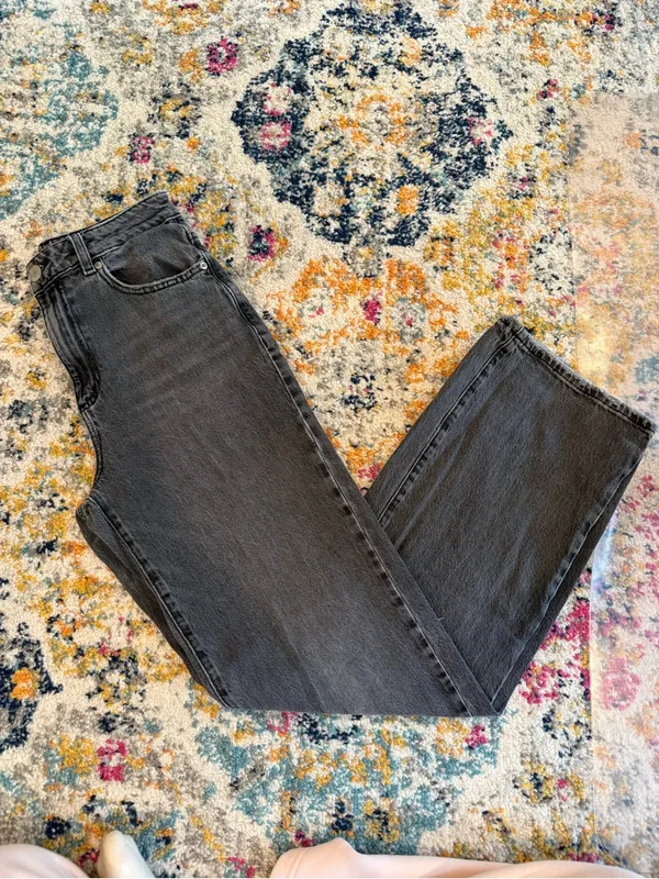 Garage Women's Black Wide Leg Flare Jeans - Image 9