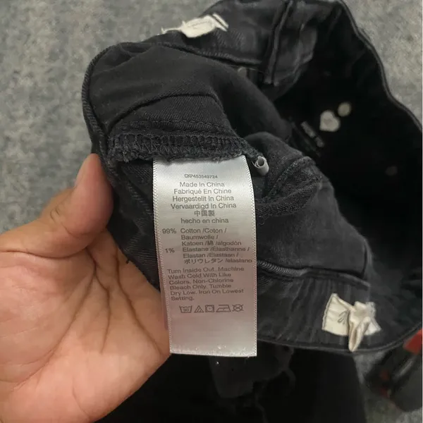 Madewell Black Jean Shorts - Image 8