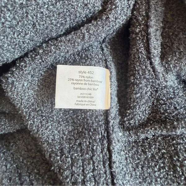 Barefoot Dreams Bamboo Chic Lite Circle Cardigan Size L/XL Blue Style 452 Cozy - Image 6