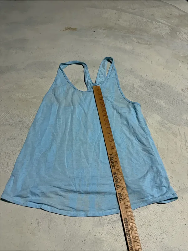 Lululemon Light Blue Racerback Tank Top - Image 2