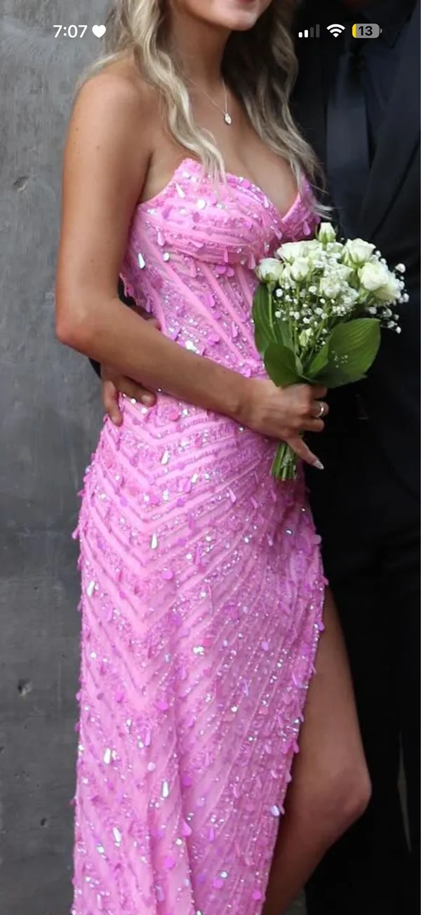 Sherri Hill Prom Pink Dress - Image 2
